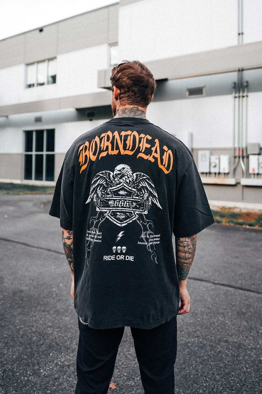 Ride Or Die Tattoo Inspired Vintage Tee
