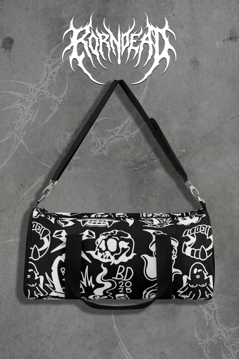 Spooky Duffel Bag Tattoo Inspired