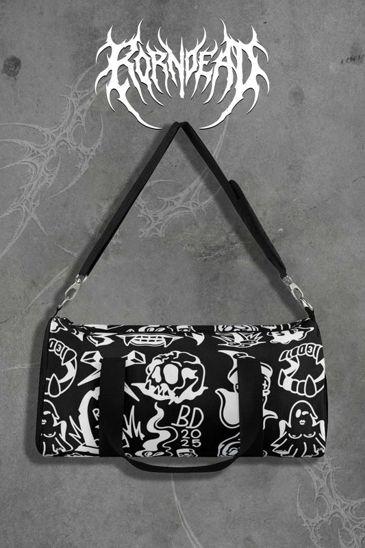Spooky Duffel Bag Tattoo Inspired