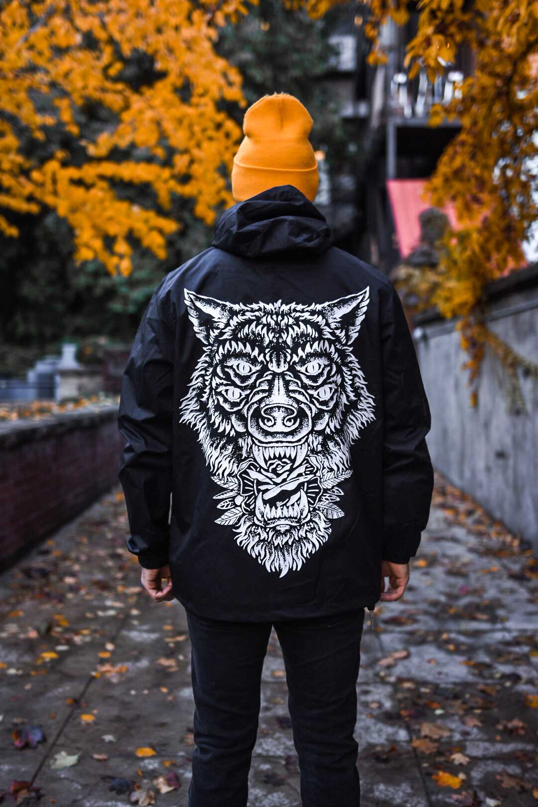 Bad Wolf Tattoo Inspired Streetwear Jacket