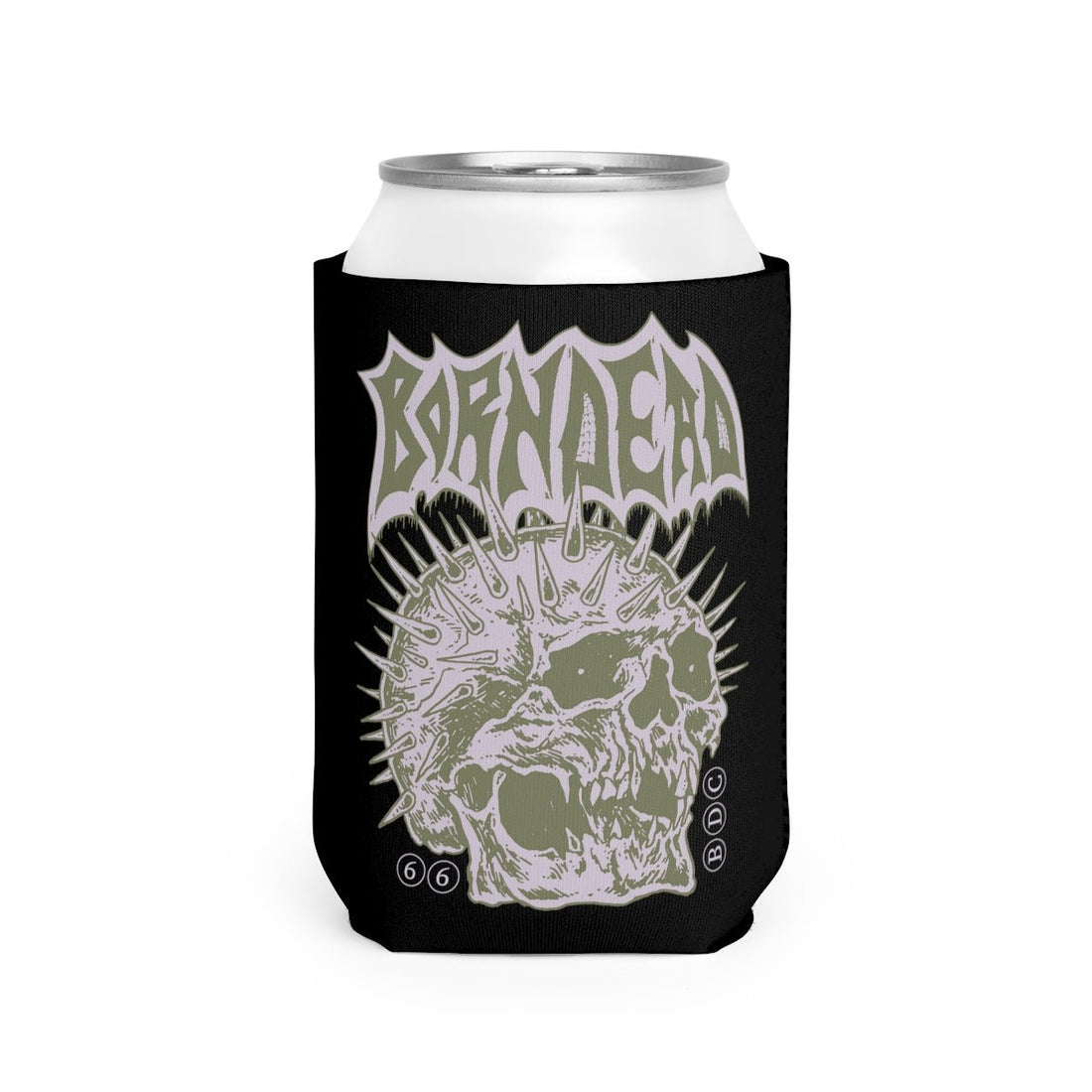 Born Dead Tattoo Inspired Can Cooler Sleeve