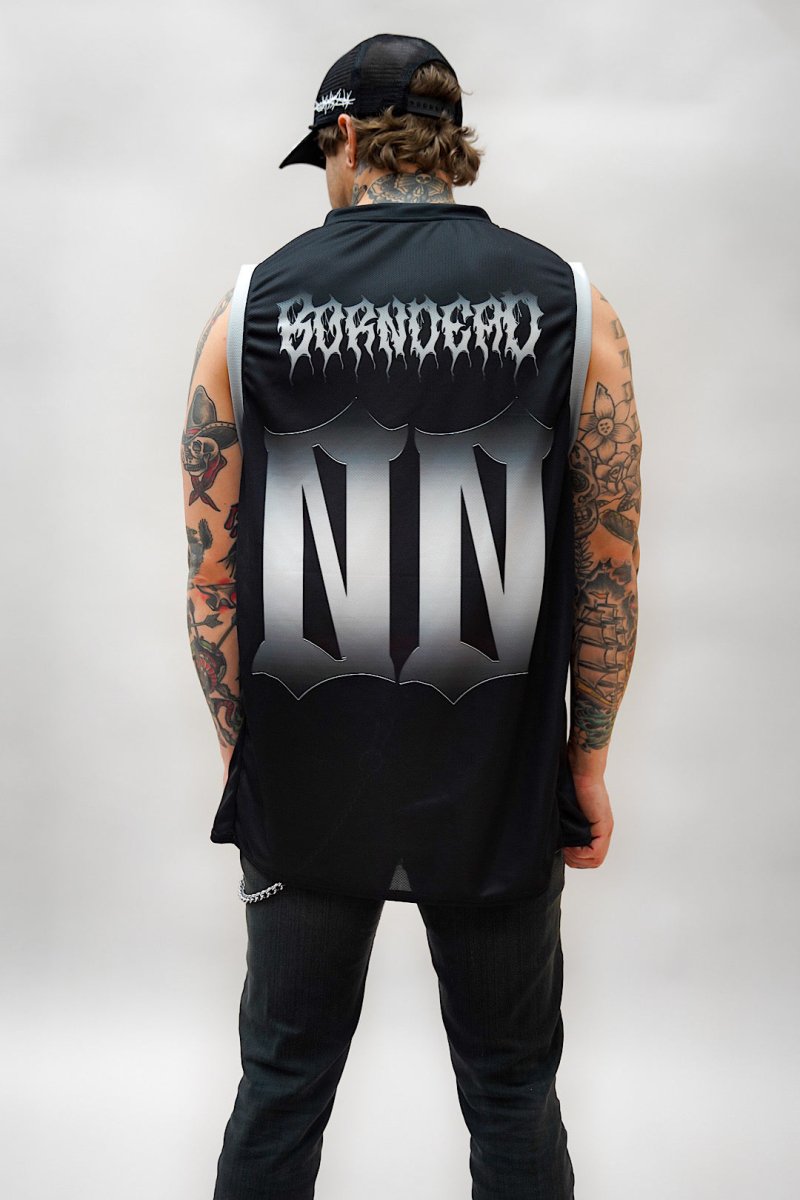 Revenger Unisex Basketball Jersey Goth Inspired