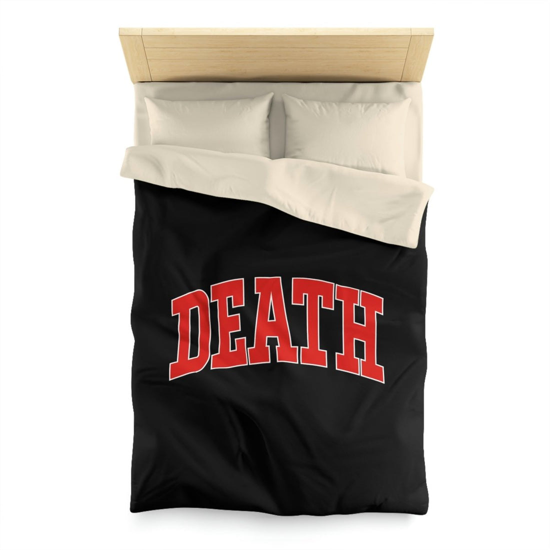 Death Microfiber Duvet Cover
