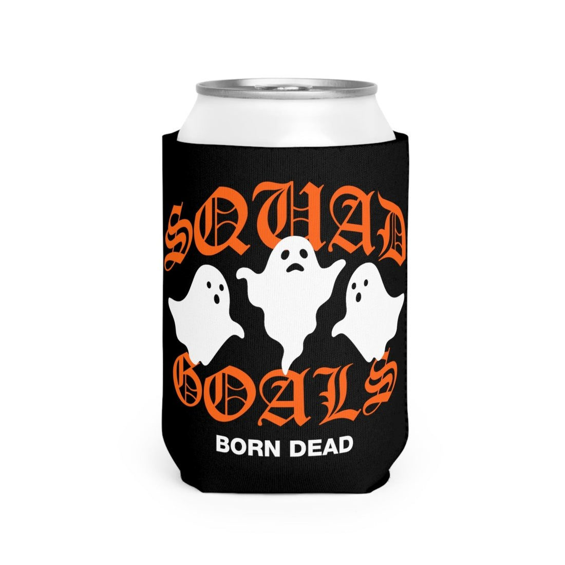 Born Dead Halloween Inspired Can Cooler Sleeve