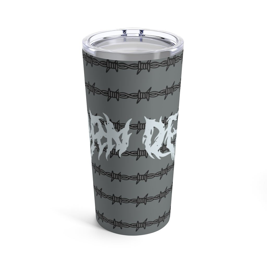 Barbed Wire Tumbler Tattoo Inspired 