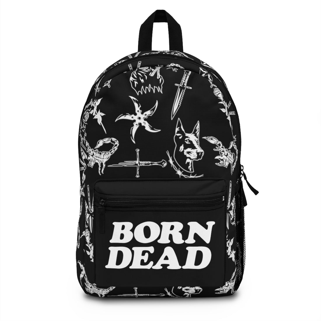 Born Dead Backpack Tattoo Inspired