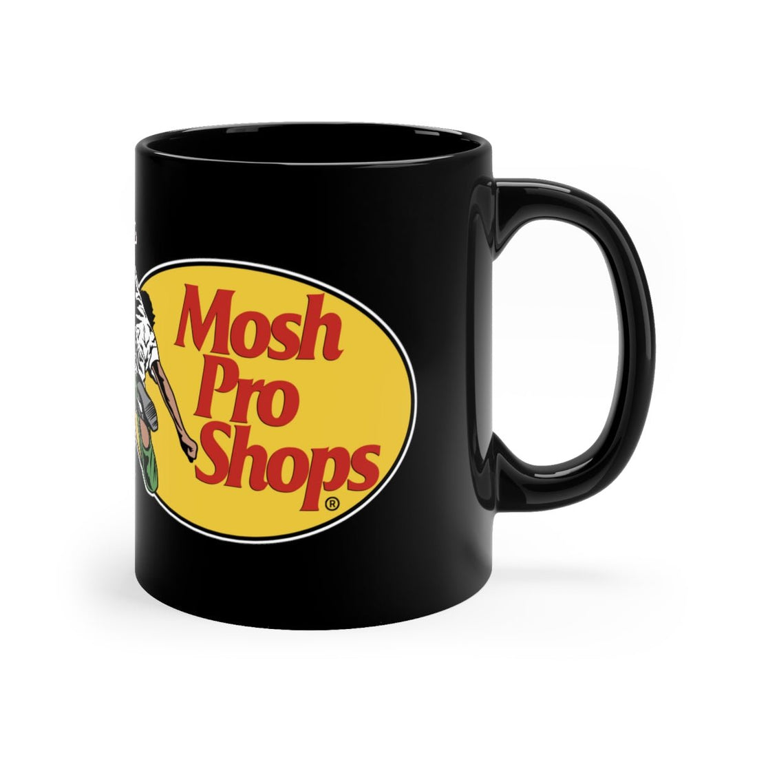 Mosh Pro Shop 11oz Black Mug