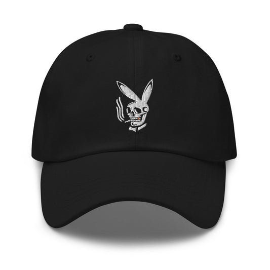 Bunny Skull Dad Hat Tattoo Inspired