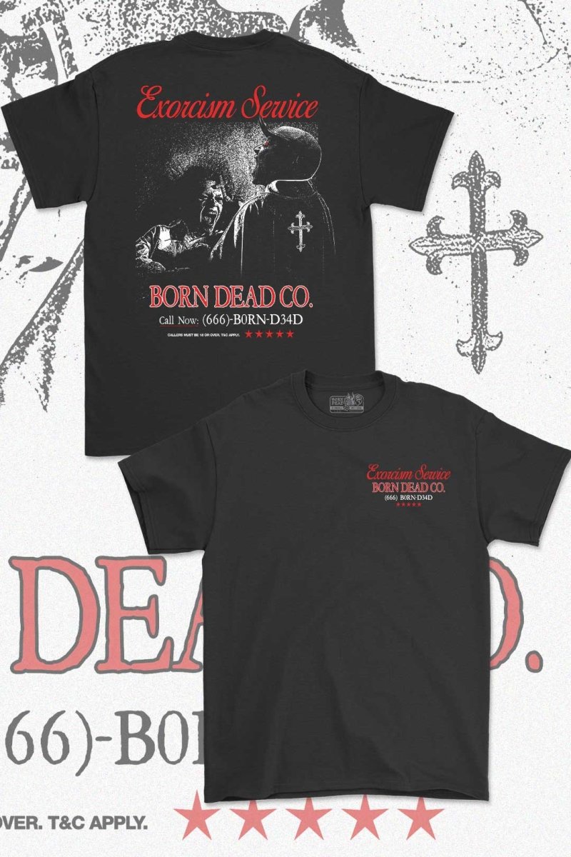 Exorcism Services Goth Inspired Inspired T-shirt