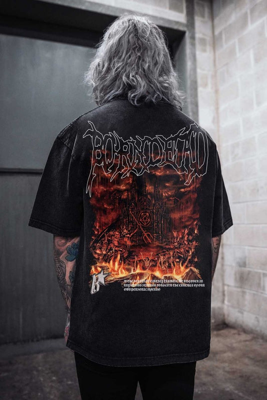 Turmoil Heavyweight Vintage Streetwear Tee