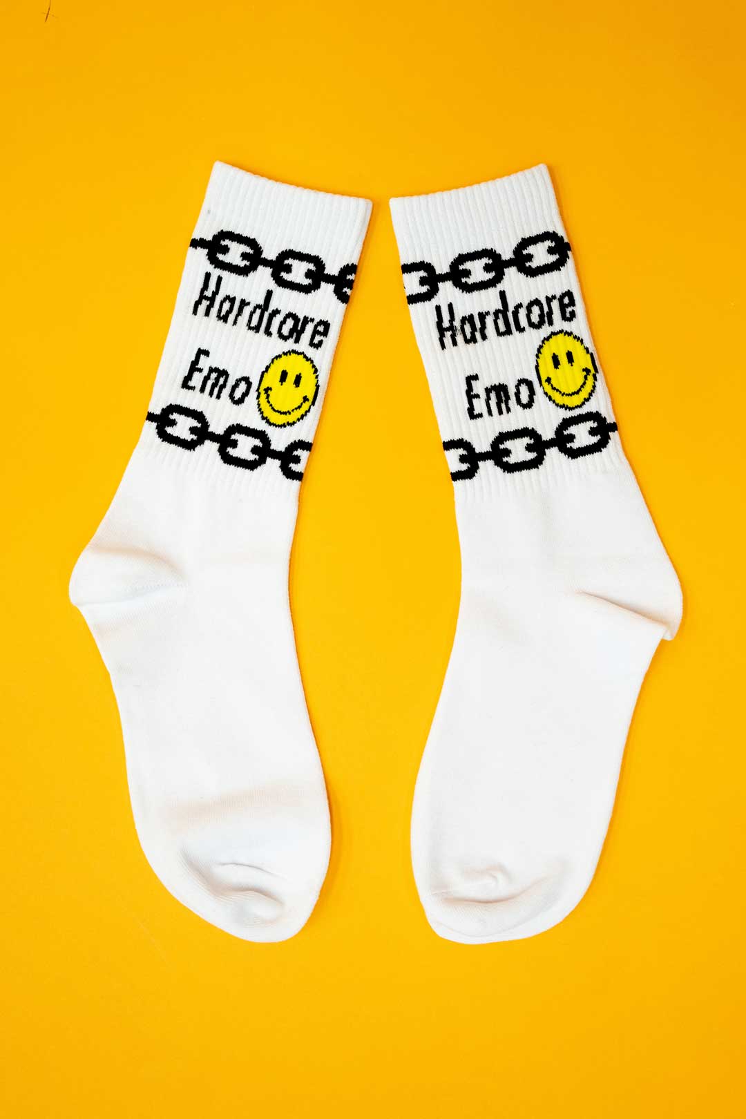 Hardcore Emo Chain Socks