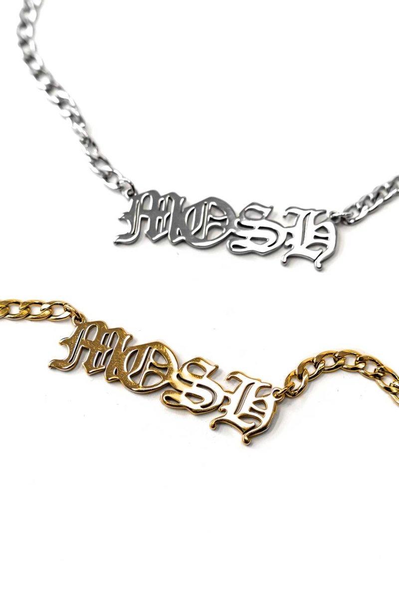 Mosh Titanium Stainless Steel Necklace