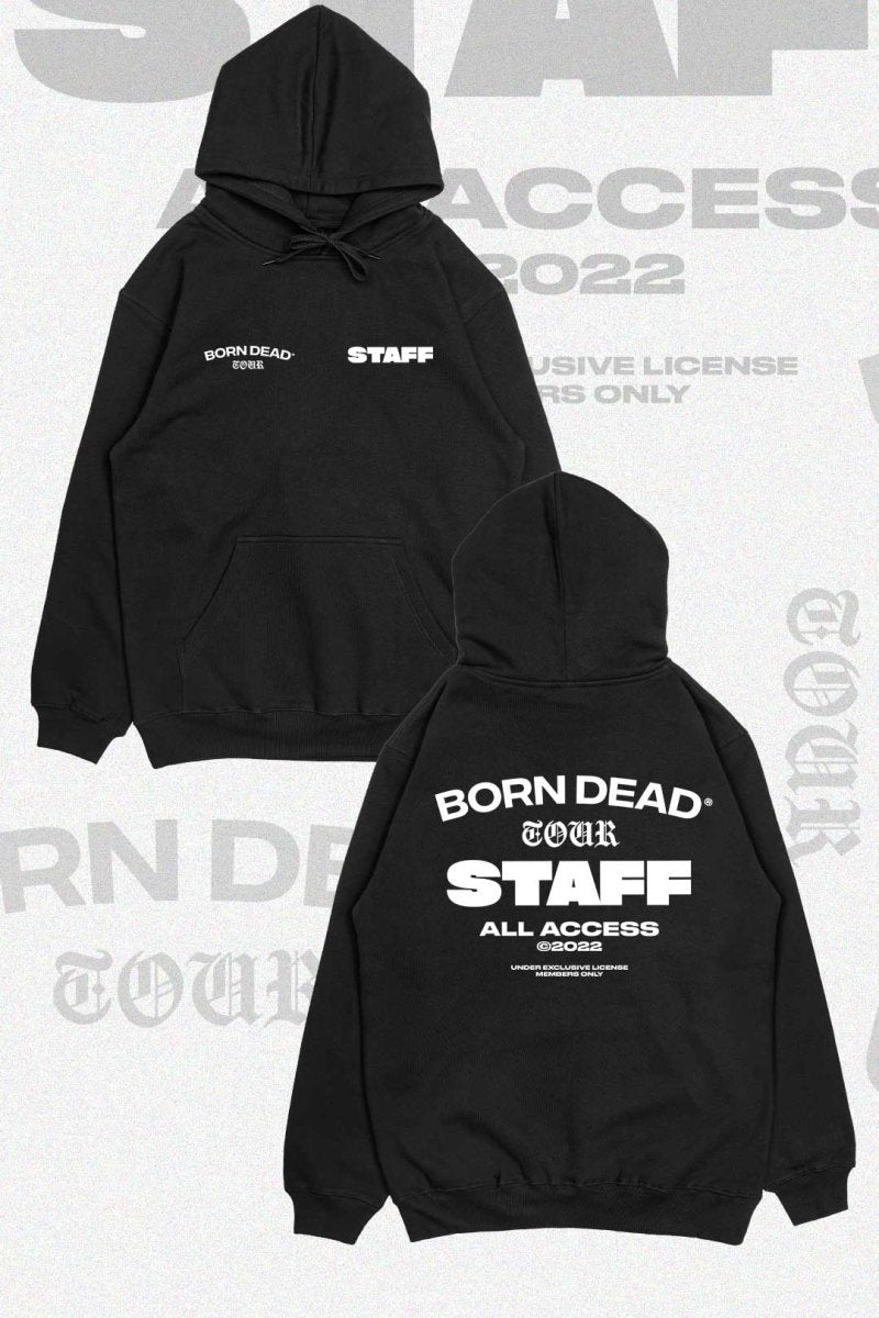 Born Dead Tour Music Inspired Hoodie