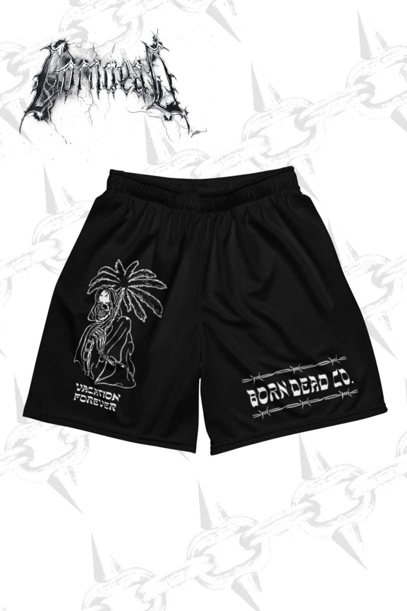 Vacation Forever Tattoo Inspired Unisex Mesh Shorts
